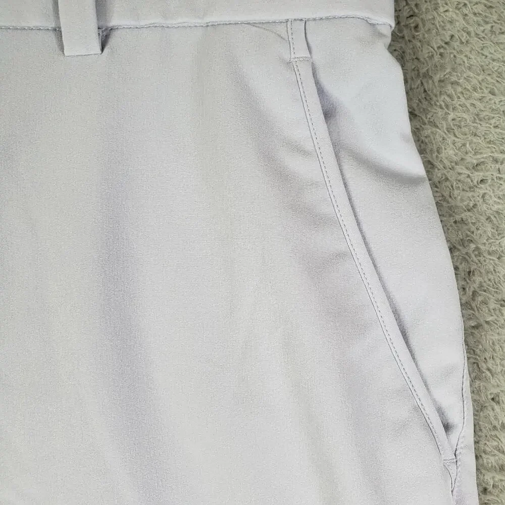 Nike Golf Shorts Tech Men’s 34 Dri-Fit Light Purple Flat Front Chino Performance